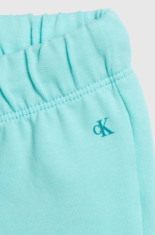 Calvin Klein Jeans komplet bawełniany niemowlęcy turkusowy IN0IN00011.PPYH