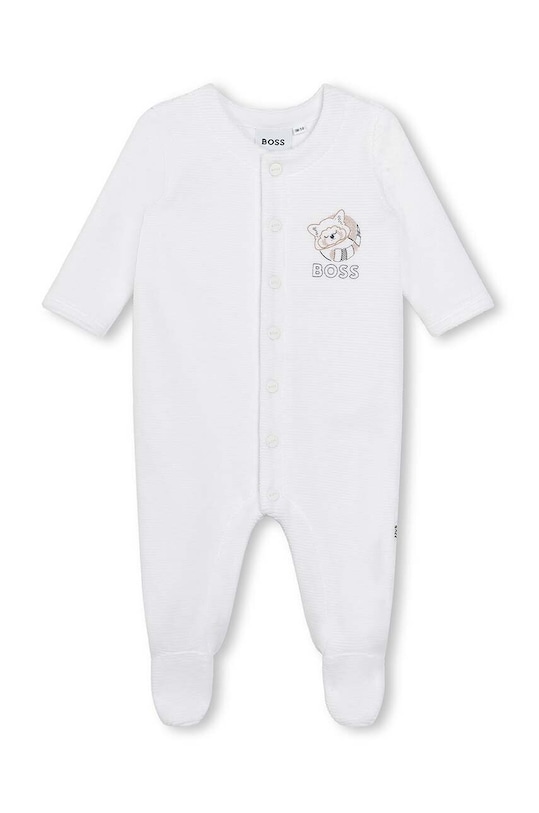 Chłopiec BOSS komplet niemowlęcy J50830. biały