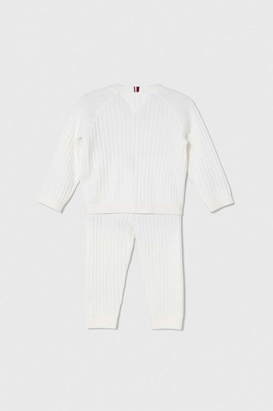 Σετ μωρού Tommy Hilfiger KN0KN01783.PPYH λευκό SS24