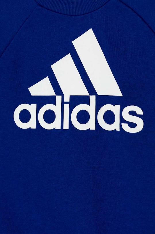 CHLAPEC Dětská tepláková souprava adidas IS2464 modrá