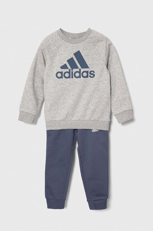 adidas trening copii tricotaj gri IS2475