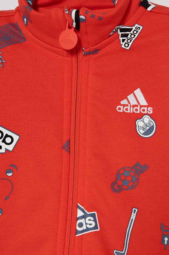 Băieți adidas trening copii IS3767 rosu