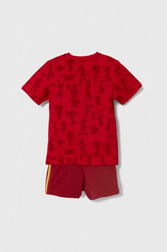 Детский комплект adidas x Disney IN7292 бордо SS24