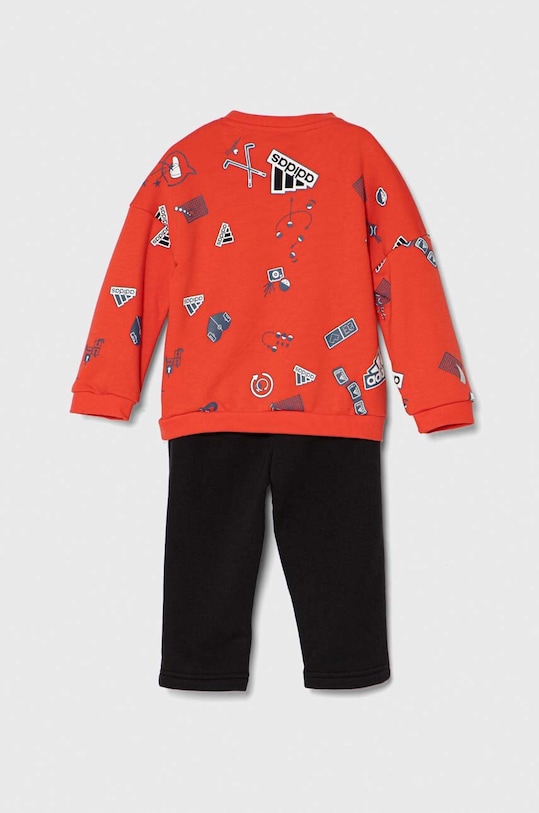 Cпортивний костюм для немовлят adidas IS3766 червоний SS24