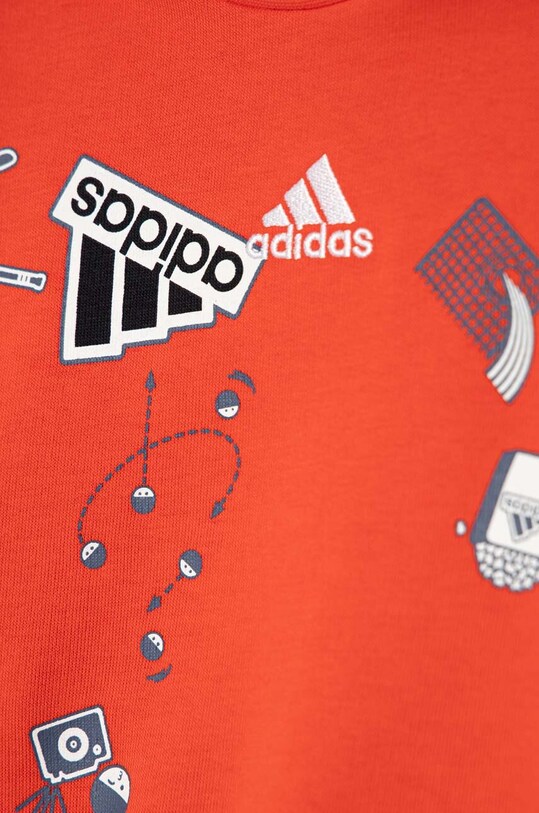 Мальчик Спортивный костюм для младенцев adidas IS3766 красный