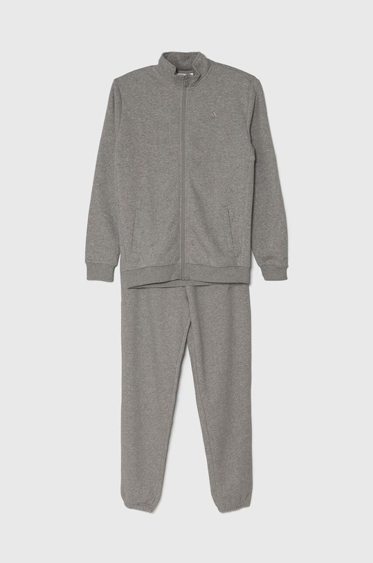 adidas dres dziecięcy dzianina szary IS4658