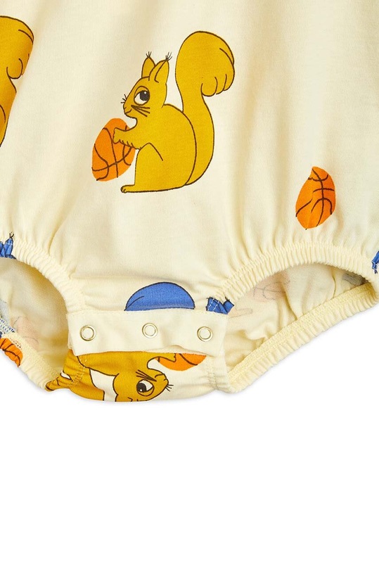 Mini Rodini compleu bebe Squirrels galben 2424010423