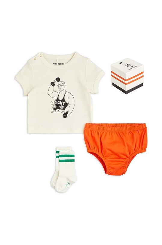 Комплект для младенцев Mini Rodini хлопок мультиколор 2424010700