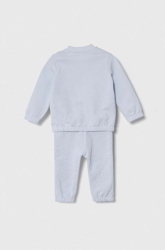 United Colors of Benetton dres bawełniany dziecięcy 3J70AK00G.W.Seasonal niebieski SS24