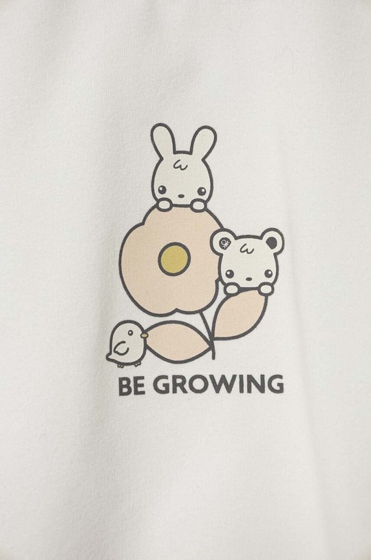 Chłopiec United Colors of Benetton komplet niemowlęcy 3MDUAK00F.W.Seasonal biały