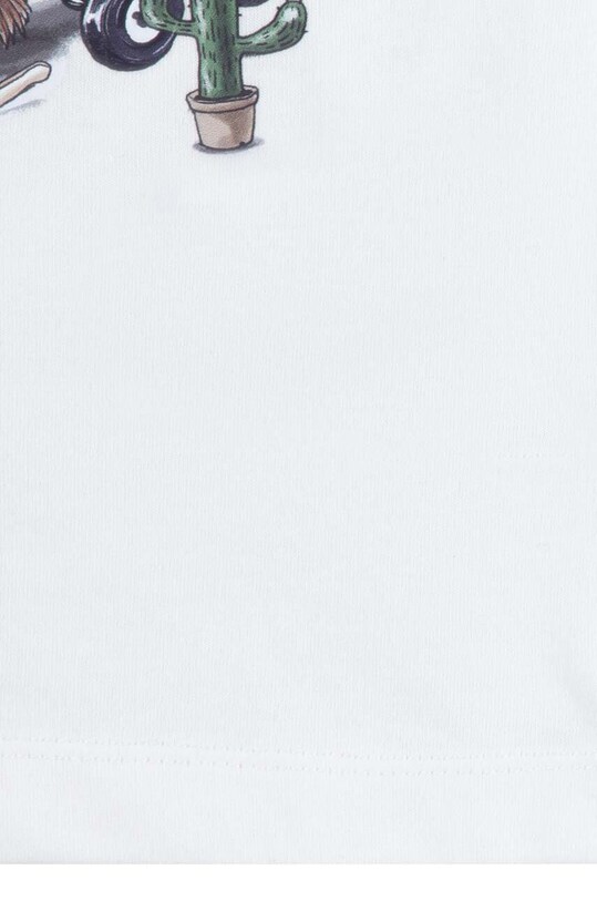 Levi's komplet niemowlęcy LVB LEVI BEAR RAGLAN & SHORT S 6EK234 niebieski