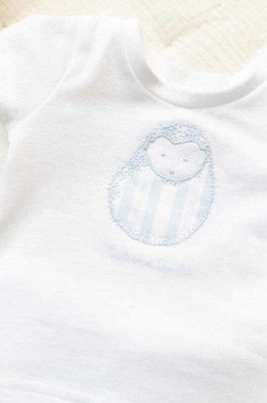 Tartine et Chocolat komplet bawełniany niemowlęcy TY36050.80.86 niebieski