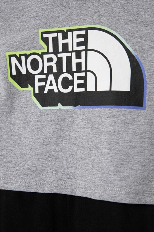 Chłopiec The North Face komplet bawełniany dziecięcy SUMMER SET NF0A87BG szary