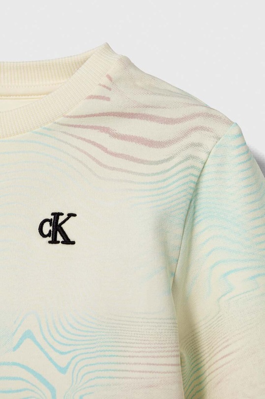 Chłopiec Calvin Klein Jeans komplet dziecięcy IN0IN00178.PPYH beżowy