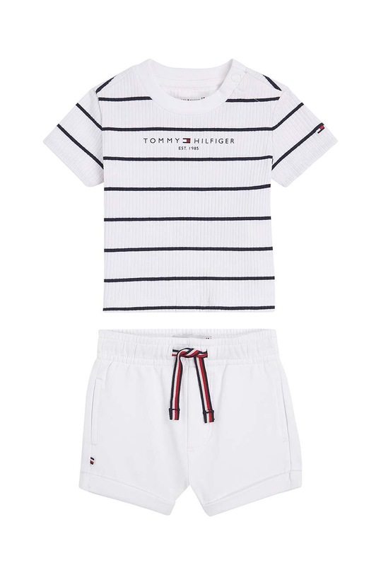 Tommy Hilfiger komplet niemowlęcy wzorzyste szary KN0KN01813.PPYH