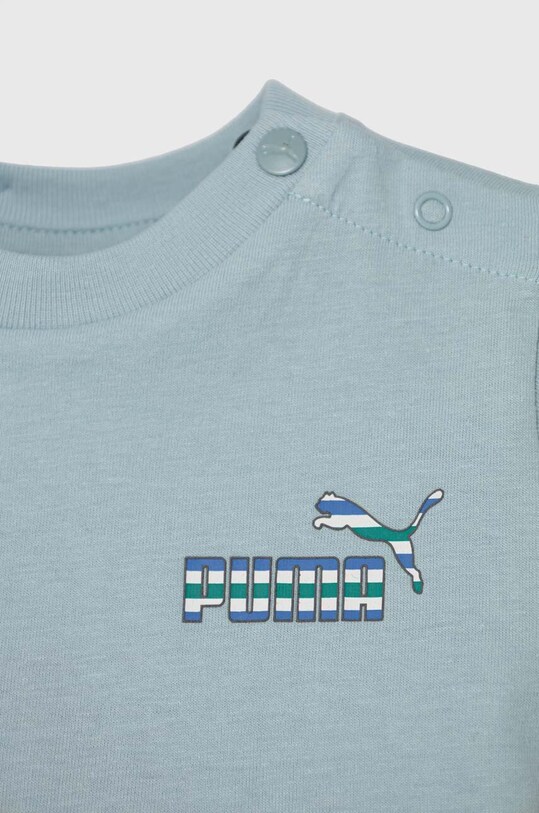 Puma komplet dziecięcy ESS+ SUMMER CAMP Infants Set JS niebieski 679281