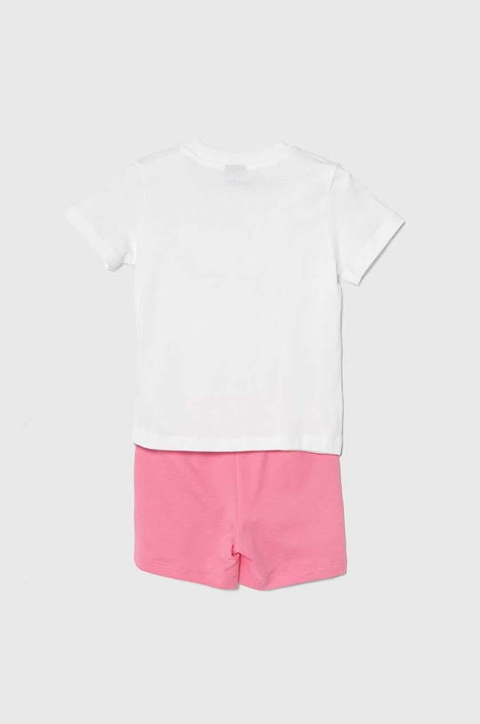 Puma set de bumbac pentru bebelusi Minicats & Shorts Set 845839 roz SS24