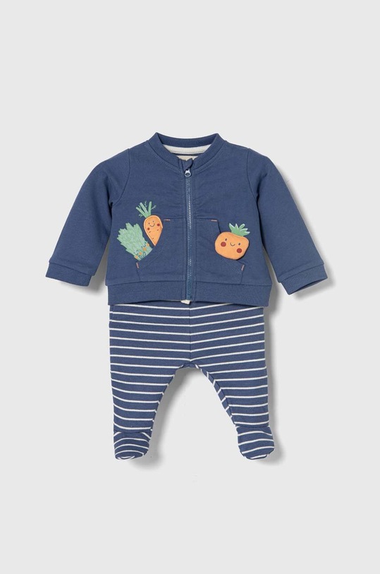 Tepláková súprava pre bábätká zippy pletenina modrá 3105964101