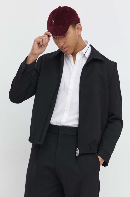 HUGO komplet z domieszką wełny czarny 50507106