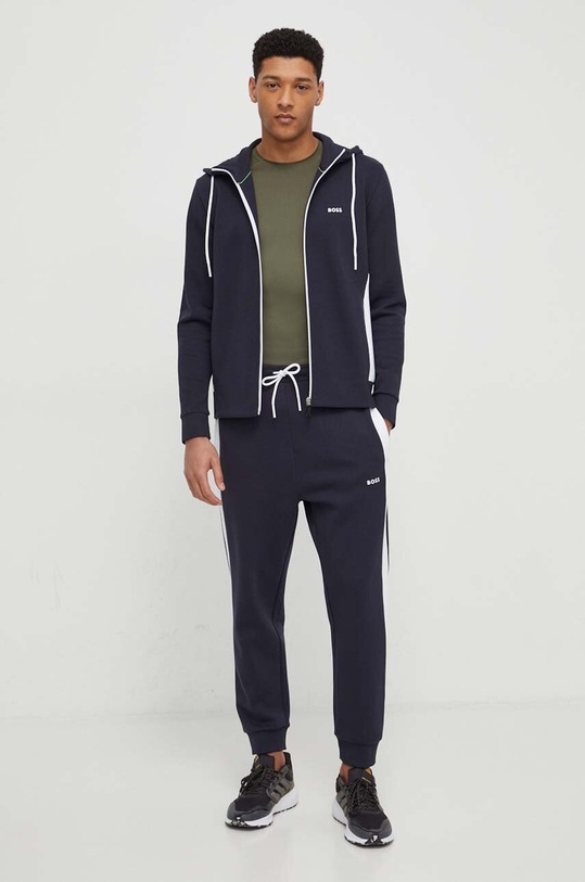 Tepláková souprava Boss Green pletenina námořnická modř 50506320