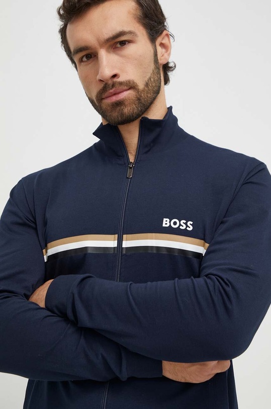 BOSS dres lounge 50511020 granatowy