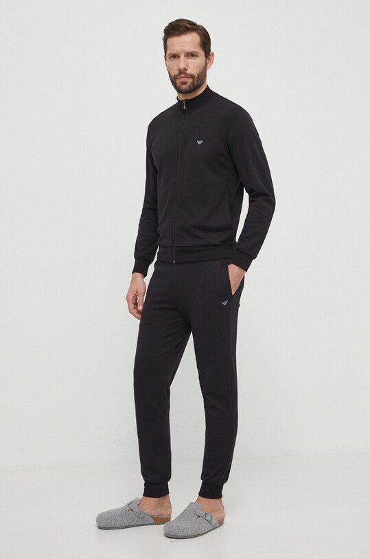 Emporio Armani Underwear dres dzianina czarny 112103.CS590