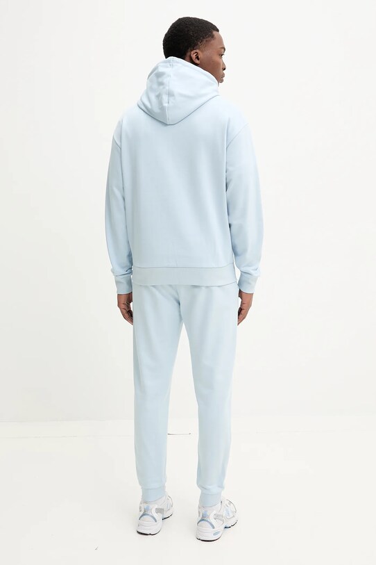 HUGO Blue trening din bumbac NalonsoNap 50522369 albastru SS25