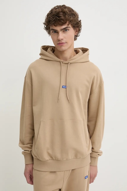 Bavlněná tepláková souprava Hugo Blue 50522369 béžová SS25