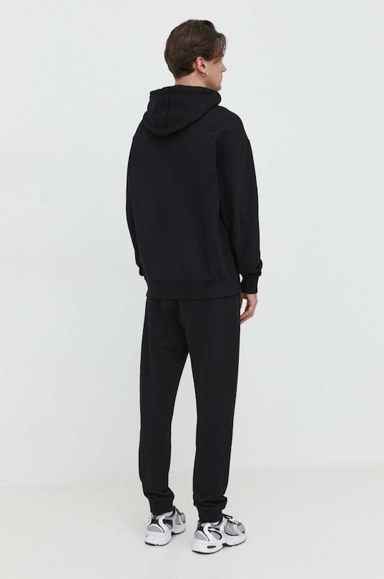 Бавовняний спортивний костюм Hugo Blue 50522369 чорний SS25