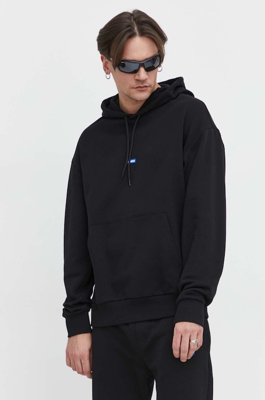 Одяг Бавовняний спортивний костюм Hugo Blue 50522369 чорний