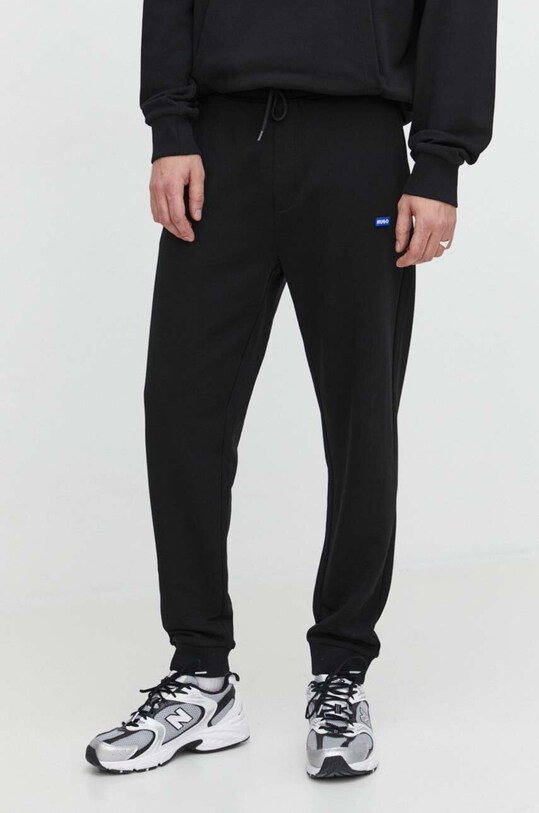 HUGO Blue trening din bumbac negru 50522369
