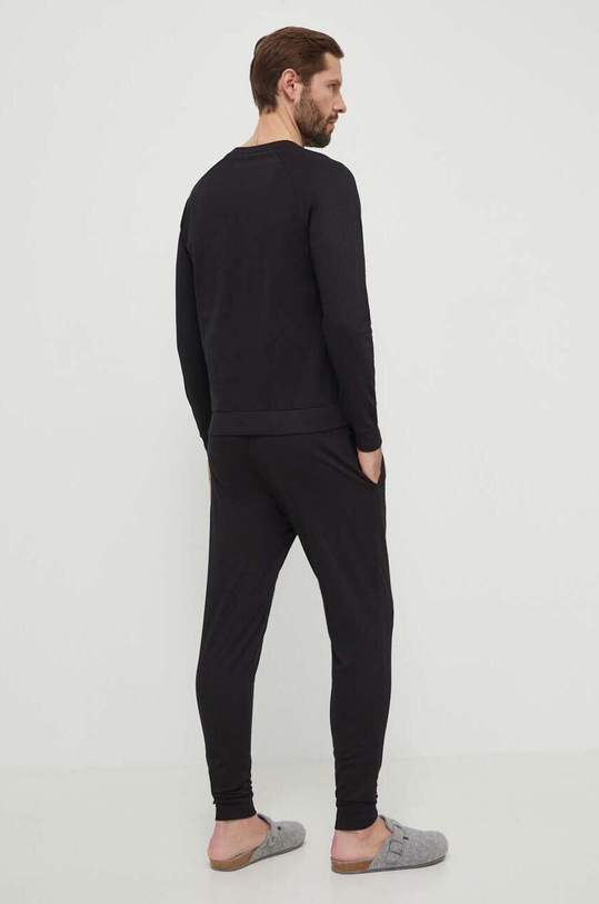 BOSS dres bawełniany czarny 50515163