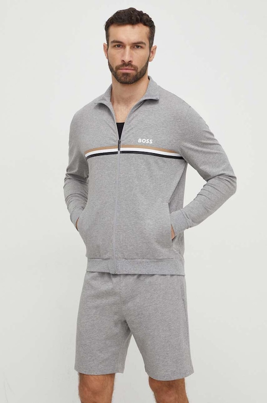 BOSS komplet z elastanem szary 50515523