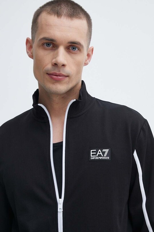 EA7 Emporio Armani dres bawełniany PJMHZ.3DPV73.1200 czarny