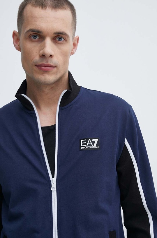 EA7 Emporio Armani trening din bumbac PJMHZ.3DPV73.1554 bleumarin