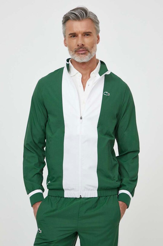 Odzież Lacoste dres WH7581 zielony