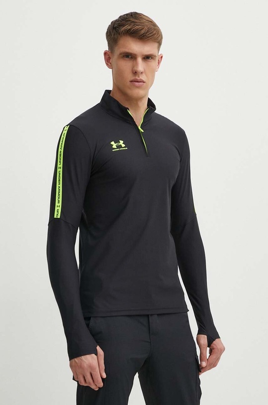 Tréningová mikina Under Armour Challenger Pro jednofarebný čierna 1382114