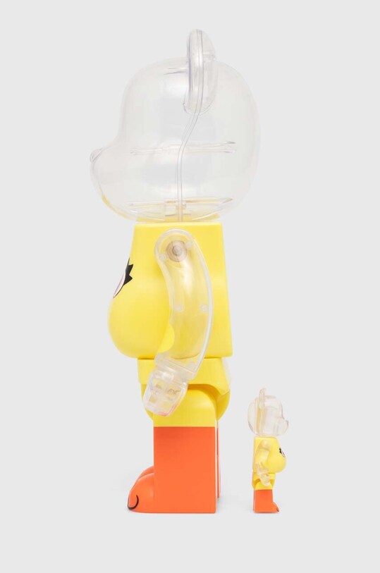 Medicom Toy figurina decorativa Be@rbrick Ducky (Toy Story 4) 100% & 400% pacco da 2 DUCKY.TOY.STORY.4 giallo SS24