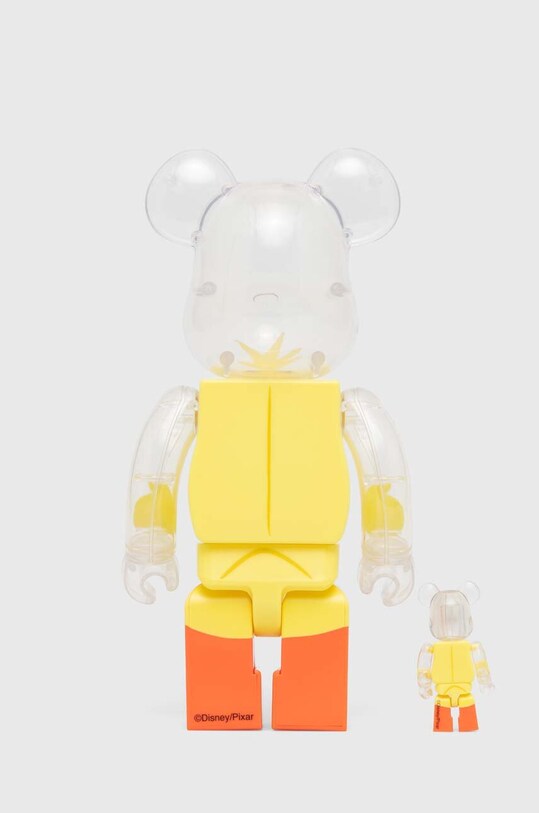 Accessori Medicom Toy figurina decorativa Be@rbrick Ducky (Toy Story 4) 100% & 400% pacco da 2 DUCKY.TOY.STORY.4 giallo