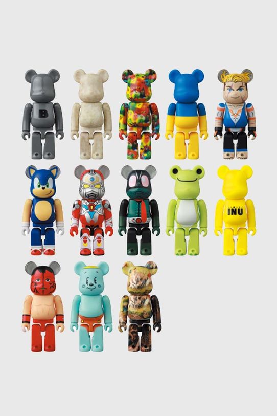 Декоративна фігурка Medicom Toy Be@rbrick Blindbox Series 46 барвистий BLINDBOX.46