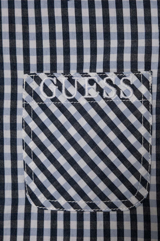 Мальчик Детская хлопковая рубашка Guess L4RH00.WCQ41.PPYH голубой