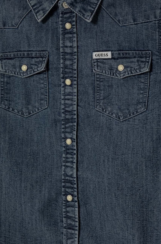 Αγορίστικα Παιδικό τζιν πουκάμισο Guess L4RH01.D4UE0.PPYH μπλε