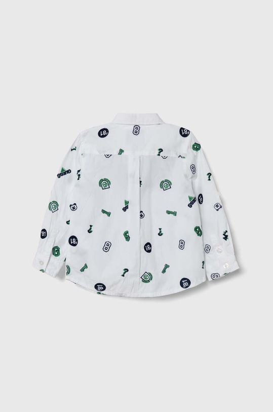Guess koszula bawełniana dziecięca N4RH00.WBHQ1.PPYH biały SS24