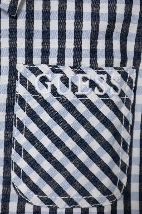 Αγορίστικα Παιδικό βαμβακερό πουκάμισο Guess N4RH02.WCQ41.PPYH μπλε