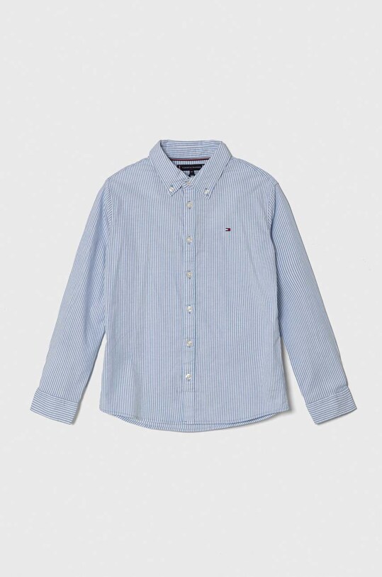 Дитяча сорочка Tommy Hilfiger довгий блакитний KB0KB08729.PPYH