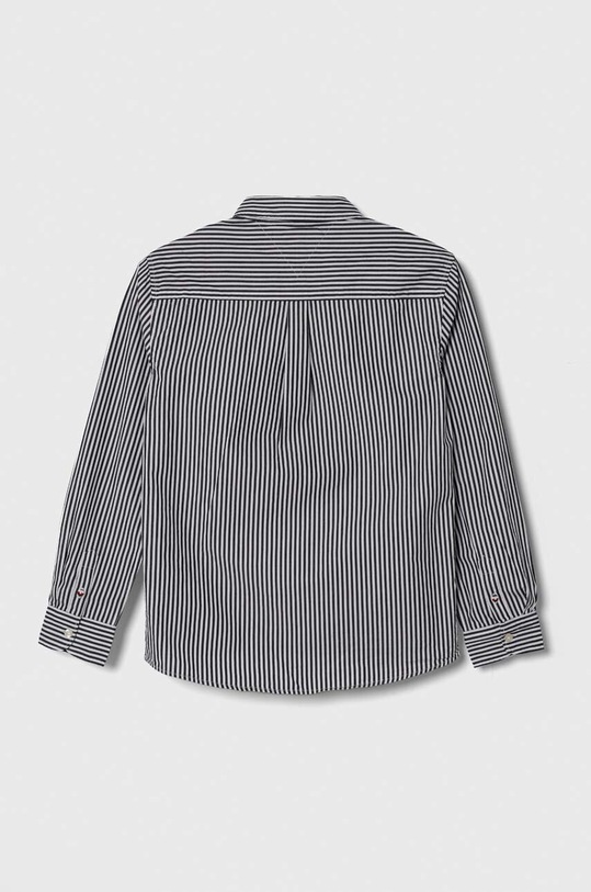 Tommy Hilfiger koszula bawełniana dziecięca KB0KB08900.PPYH granatowy SS24