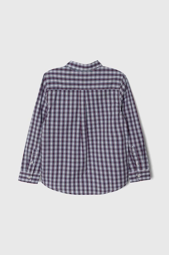 United Colors of Benetton koszula bawełniana dziecięca 54AZCQ00R.G.Seasonal granatowy SS25