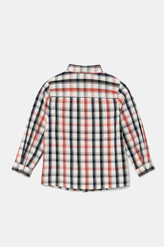 Детская хлопковая рубашка United Colors of Benetton 54AZGQ00J.P.Seasonal мультиколор SS25