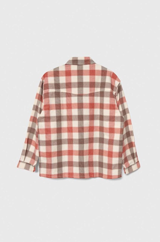 Детская рубашка United Colors of Benetton 5VC6CQ02L.G.Seasonal бордо SS24