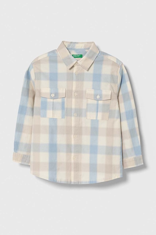 United Colors of Benetton camasa copii lung bej 5VC6GQ01N.P.Seasonal